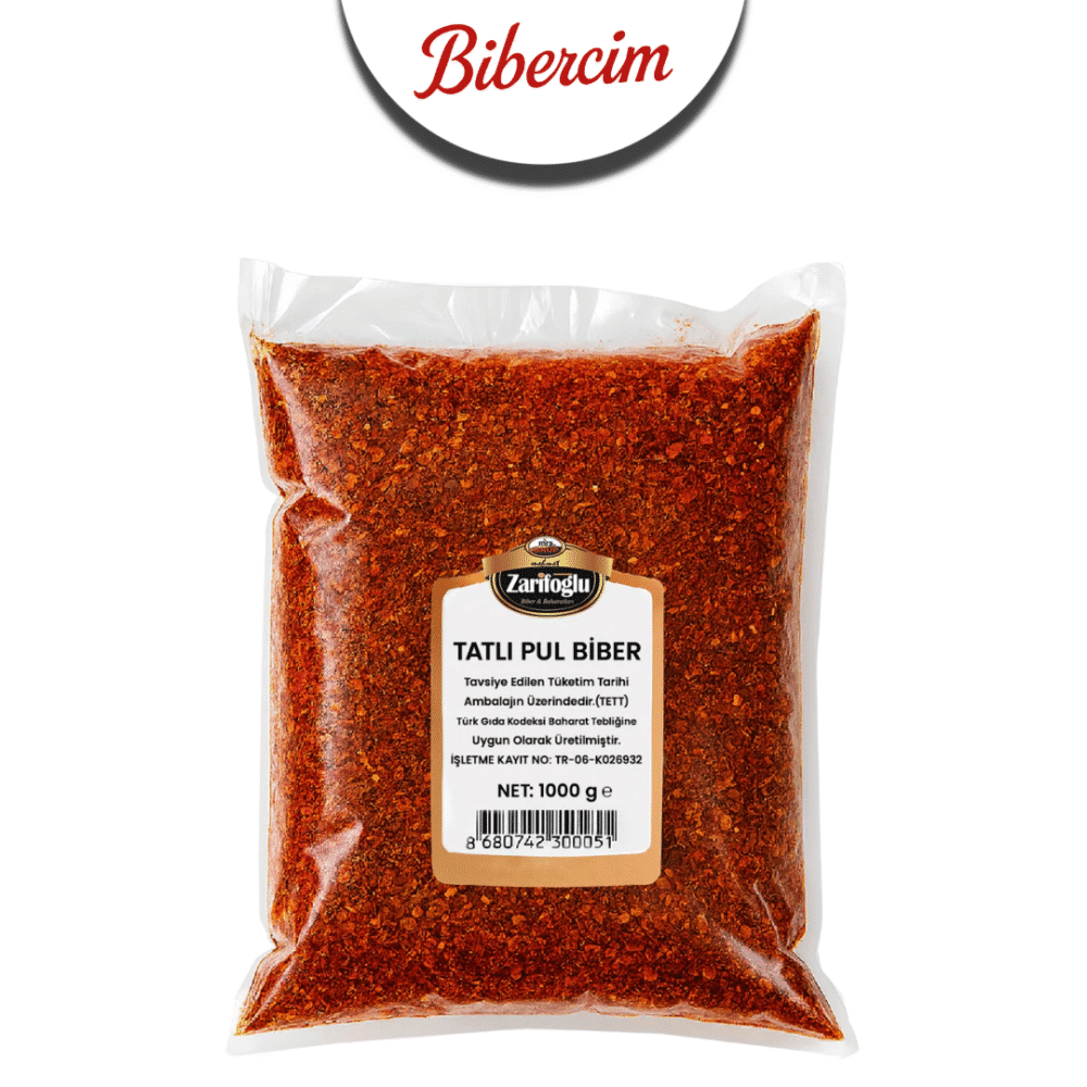 ZARİFOĞLU TATLI PUL BİBER 1 KG.