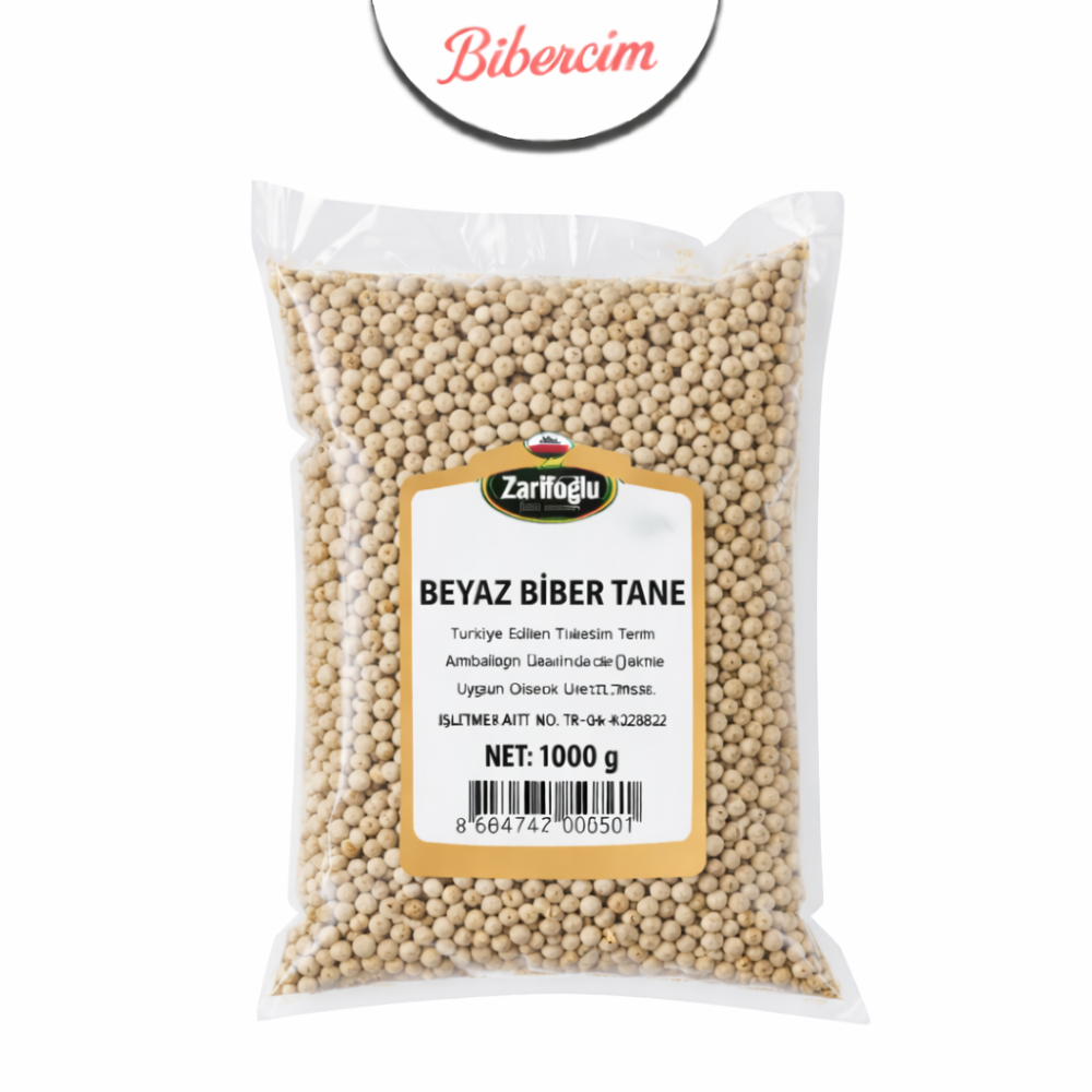 ZARİFOĞLU BEYAZ BİBER TANE 1 KG.