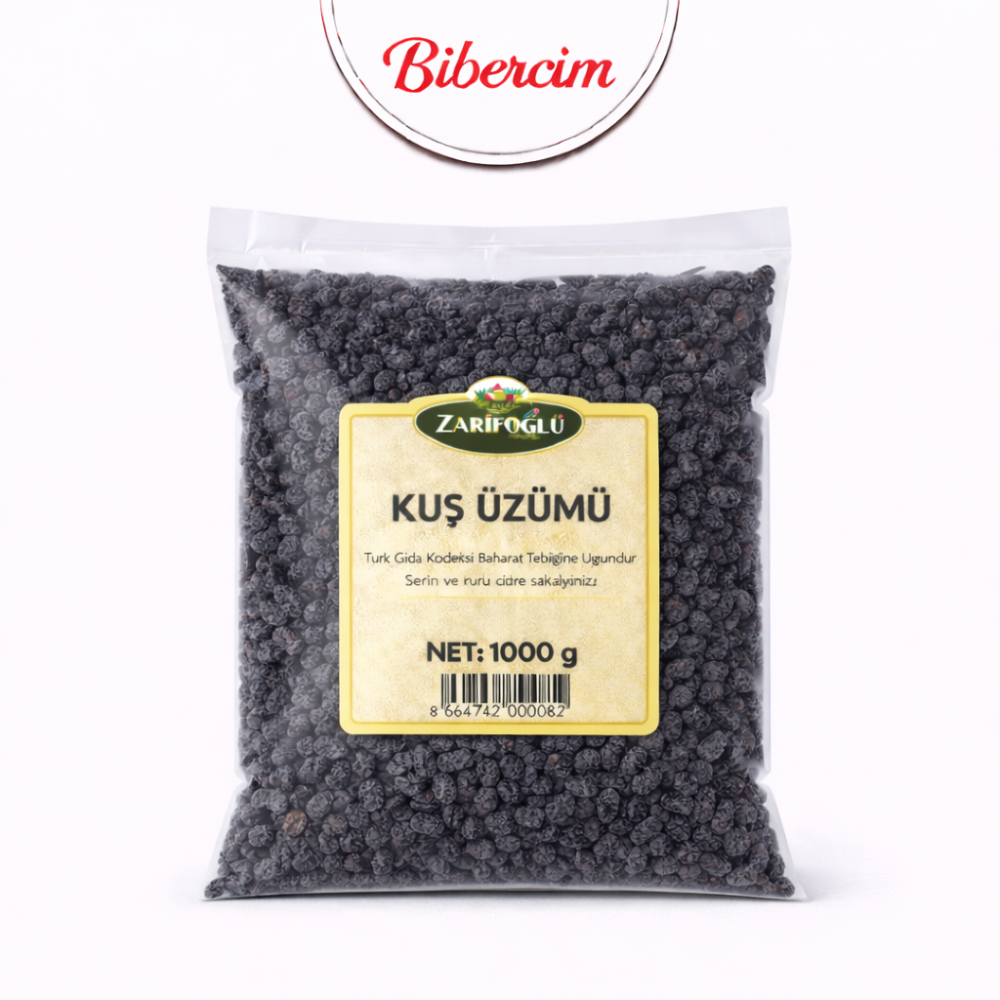 ZARİFOĞLU KUŞ ÜZÜMÜ 1 KG.