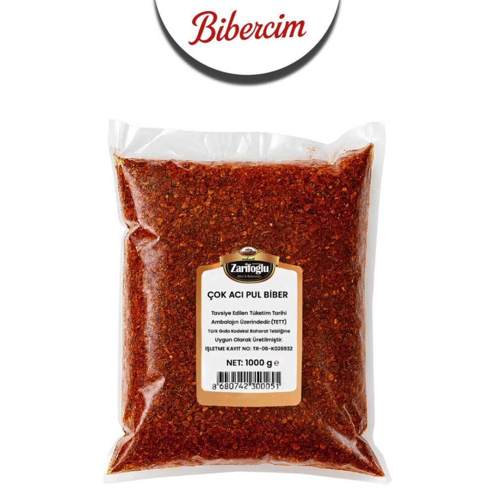 ZARİFOĞLU ÇOK ACI KÖY PUL BİBERİ 1 KG.