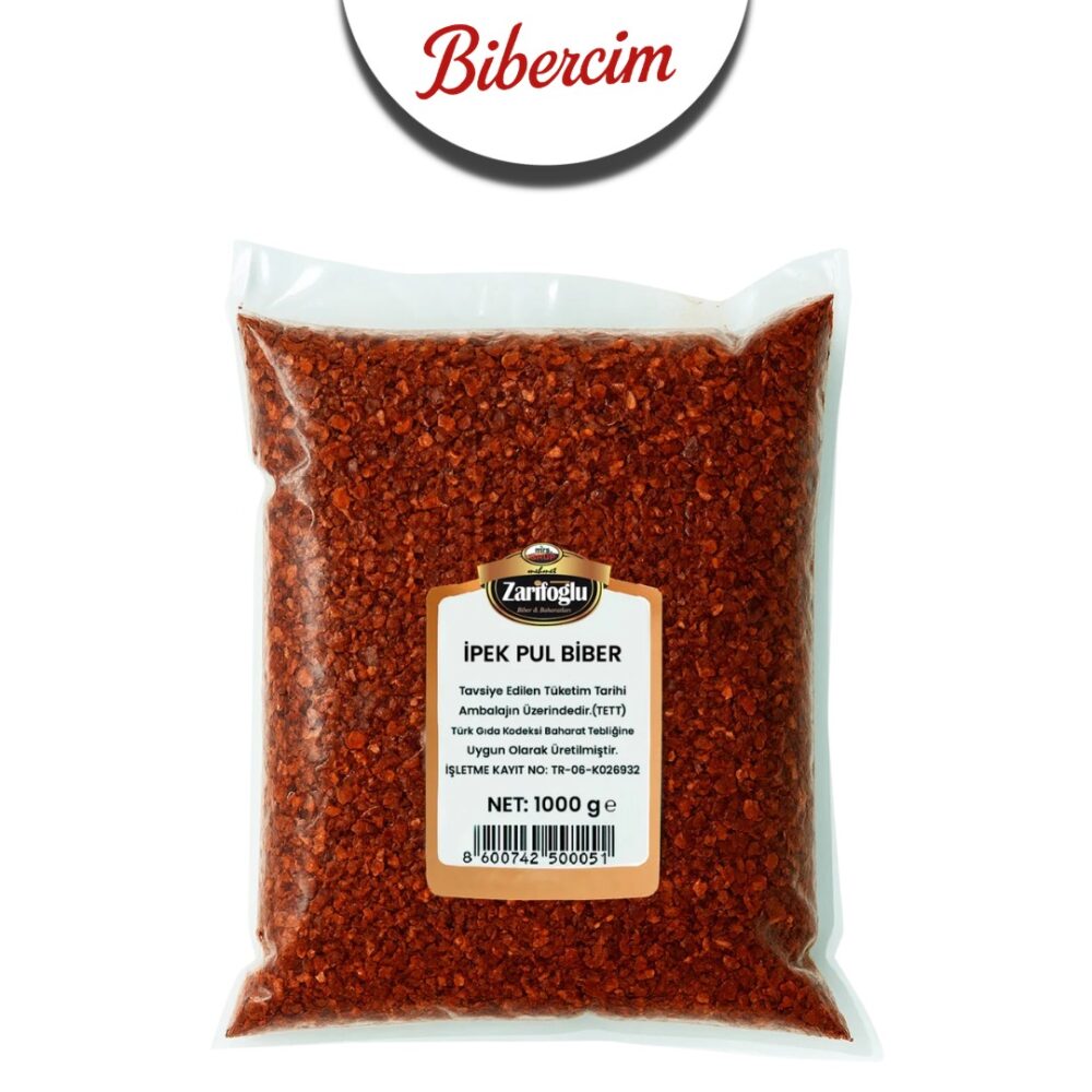 ZARİFOĞLU İPEK PUL BİBER 1 KG.